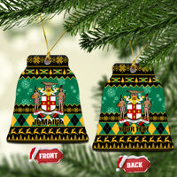 Personalised Jamaica Christmas Ceramic Ornament Jamaican Coat Of Arms Xmas Vibes - Wonder Print Shop