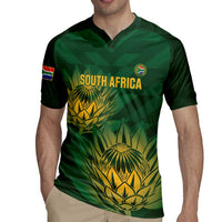 Custom South Africa Cricket Rugby Jersey Go Champions Proteas - Wonder Print Shop