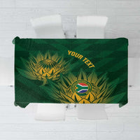 Custom South Africa Cricket Tablecloth Go Champions Proteas - Wonder Print Shop