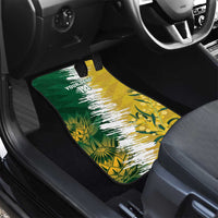 Custom Australia And South Africa Cricket Car Mats Aussies Proteas Together - Wonder Print Shop