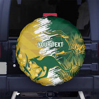 Custom Australia And South Africa Cricket Spare Tire Cover Aussies Proteas Together - Wonder Print Shop