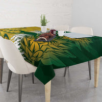 Custom Australia And South Africa Cricket Tablecloth Aussies Proteas Together - Wonder Print Shop