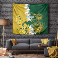 Custom Australia And South Africa Cricket Tapestry Aussies Proteas Together - Wonder Print Shop