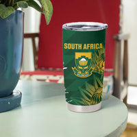 Custom Australia And South Africa Cricket Tumbler Cup Aussies Proteas Together - Wonder Print Shop