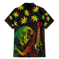 Jamaica Legend Bob Day Family Matching Mermaid Dress and Hawaiian Shirt One Love Jamaican Reggae African Pattern - Wonder Print Shop