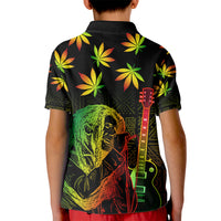 Jamaica Legend Bob Day Kid Polo Shirt One Love Jamaican Reggae African Pattern - Wonder Print Shop