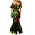 Jamaica Bob Marley Day Mermaid Dress One Love Jamaican Reggae African Pattern
