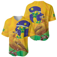 Brasil Volleyball Baseball Jersey Go Champions Canario-da-terra