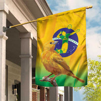 Brasil Volleyball Garden Flag Go Champions Canario-da-terra