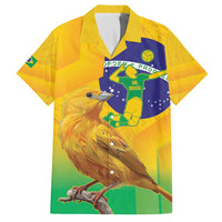 Brasil Volleyball Hawaiian Shirt Go Champions Canario-da-terra