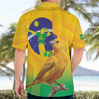 Brasil Volleyball Hawaiian Shirt Go Champions Canario-da-terra