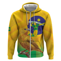 Brasil Volleyball Hoodie Go Champions Canario-da-terra