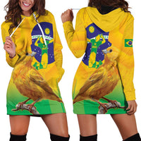 Brasil Volleyball Hoodie Dress Go Champions Canario-da-terra
