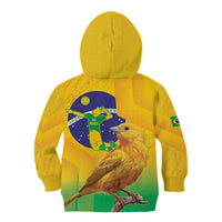 Brasil Volleyball Kid Hoodie Go Champions Canario-da-terra