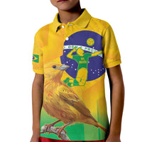 Brasil Volleyball Kid Polo Shirt Go Champions Canario-da-terra