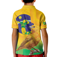 Brasil Volleyball Kid Polo Shirt Go Champions Canario-da-terra