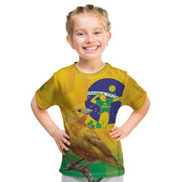 Brasil Volleyball Kid T Shirt Go Champions Canario-da-terra