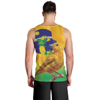 Brasil Volleyball Men Tank Top Go Champions Canario-da-terra