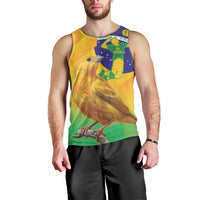 Brasil Volleyball Men Tank Top Go Champions Canario-da-terra