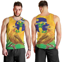 Brasil Volleyball Men Tank Top Go Champions Canario-da-terra