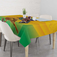Brasil Volleyball Tablecloth Go Champions Canario-da-terra - Wonder Print Shop