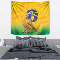 Brasil Volleyball Tapestry Go Champions Canario-da-terra - Wonder Print Shop