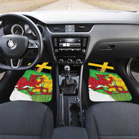 Wales Saint David's Day Car Mats Welsh Dragon Dydd Gwyl Dewi Hapus!