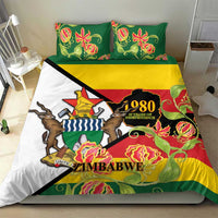 Zimbabwe Independence Day Bedding Set Happy 45 Years Of Independence