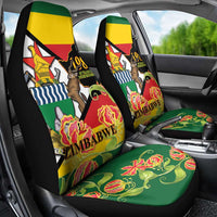 Zimbabwe Independence Day Car Seat Cover Happy 45 Years Of Independence
