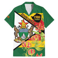 Zimbabwe Independence Day Family Matching Mermaid Dress and Hawaiian Shirt Happy 45 Years Of Independence