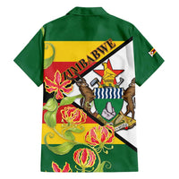 Zimbabwe Independence Day Family Matching Summer Maxi Dress and Hawaiian Shirt Happy 45 Years Of Independence