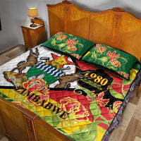Zimbabwe Independence Day Quilt Bed Set Happy 45 Years Of Independence
