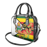 Zimbabwe Independence Day Shoulder Handbag Happy 45 Years Of Independence