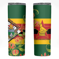 Zimbabwe Independence Day Skinny Tumbler Happy 45 Years Of Independence