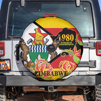 Zimbabwe Independence Day Spare Tire Cover Happy 45 Years Of Independence