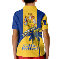 Barbados Polo Shirt 2023 for Kid Celtic Festival Special Version - Wonder Print Shop