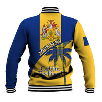 Personalised Barbados 2023 Baseball Jacket Celtic Festival Special Version - Wonder Print Shop