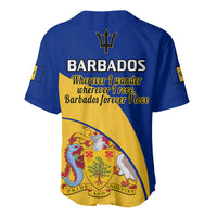 Barbados Baseball Jersey Barbadian Coat Of Arms - Wonder Print Shop