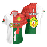 Personalised 26 June Madagascar Independence Day Hawaiian Shirt Madagasikara African Pattern - Wonder Print Shop