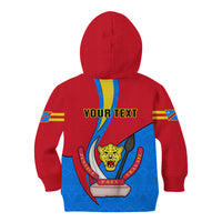Personalised 30 June Democratic Republic of the Congo Independence Day Kid Hoodie Happy 63rd Anniversary - Wonder Print Shop
