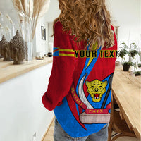 Personalised 30 June Democratic Republic of the Congo Independence Day Women Casual Shirt Happy 63rd Anniversary - Wonder Print Shop