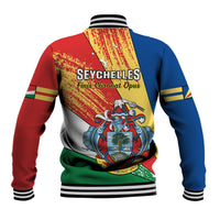 29 June Seychelles Independence Day Baseball Jacket Flag Style - Wonder Print Shop