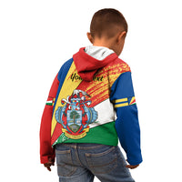 Personalised 29 June Seychelles Independence Day Kid Hoodie Flag Style - Wonder Print Shop