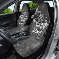 Live Love Rock Skull Car Seat Cover Retro Grunge Style - Wonder Print Shop