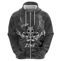 Live Love Rock Skull Hoodie Retro Grunge Style - Wonder Print Shop