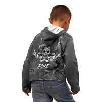 Live Love Rock Skull Kid Hoodie Retro Grunge Style - Wonder Print Shop