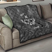 Live Love Rock Skull Quilt Retro Grunge Style - Wonder Print Shop