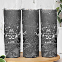 Live Love Rock Skull Skinny Tumbler Retro Grunge Style - Wonder Print Shop