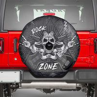 Live Love Rock Skull Spare Tire Cover Retro Grunge Style - Wonder Print Shop
