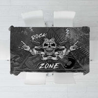 Live Love Rock Skull Tablecloth Retro Grunge Style - Wonder Print Shop